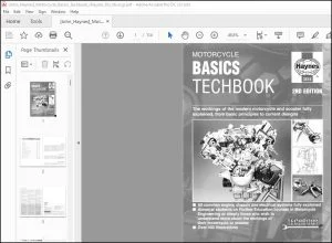 Motorcycle Basics Techbook Manual - PDF DOWNLOAD