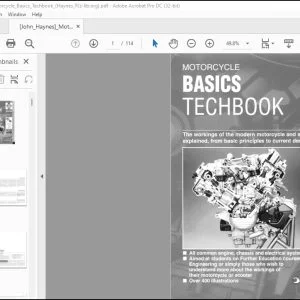Motorcycle Basics Techbook Manual - PDF DOWNLOAD