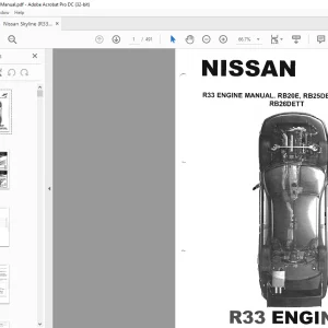 Nissan Skyline R33 Engine Manual - PDF DOWNLOAD
