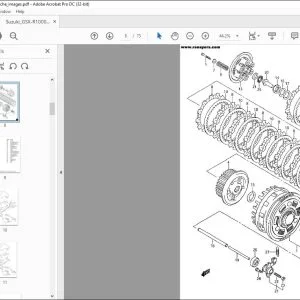 Suzuki GSX-R1000 Parts Catalogue Manual - PDF DOWNLOAD