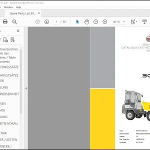 Wacker Neuson 3001-01 Dumper Spare Parts List Manual 1000306135 - PDF DOWNLOAD