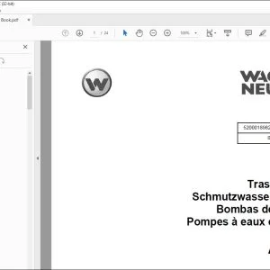 Wacker Neuson APT6S Trash pumps Parts Book Manual - PDF DOWNLOAD