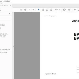 Wacker Neuson BPU 2440A BPU 2450A VIBRATORY PLATE Operator's Manual - PDF DOWNLOAD