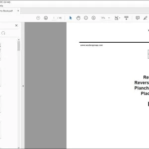 Wacker Neuson BPU 2440A Reversible Plates Parts Book Manual - PDF DOWNLOAD