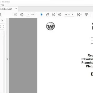 Wacker Neuson BPU 3050A Reversible Plates Parts Book Manual - PDF DOWNLOAD