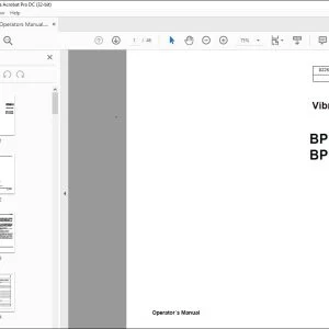 Wacker Neuson BPU 4045A BPU 5545A Vibratory Plate Operator's Manual - PDF DOWNLOAD