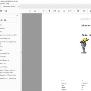 Wacker Neuson BS 50 60 70 Vibratory Rammer Operator's Manual - PDF DOWNLOAD