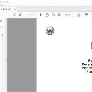 Wacker Neuson DPU 3050H Reversible Plates Parts Book Manual - PDF DOWNLOAD