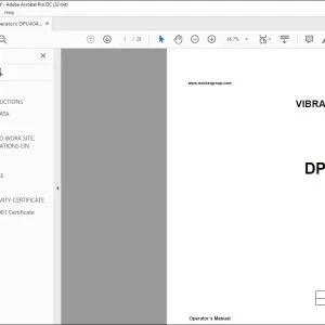 Wacker Neuson DPU 4045H VIBRATORY PLATE Operator's Manual - PDF DOWNLOAD