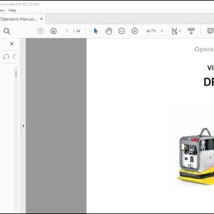 Wacker Neuson DPU 6555 Vibrating plate Operator's Manual - PDF DOWNLOAD
