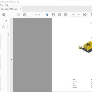 Wacker Neuson DPU 80 90 110 Vibratory plate Operator's Manual - PDF DOWNLOAD