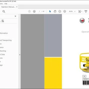 Wacker Neuson HD3.7 Drive Unit Operator’s Manual - PDF DOWNLOAD