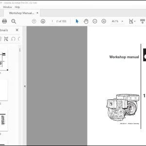 Wacker Neuson Hatz Diesel 1 D.. Workshop Manual - PDF DOWNLOAD