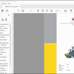 Wacker Neuson RC70 Vibration Roller Spare Parts List Manual - PDF DOWNLOAD