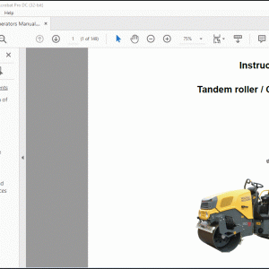 Wacker Neuson RD 18 Tandem roller Combination roller Instruction Manual - PDF DOWNLOAD
