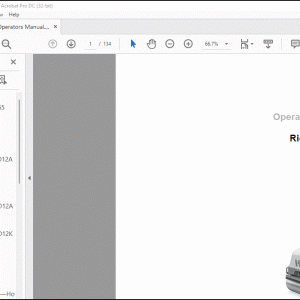 Wacker Neuson RD12A RD12K Ride-On Roller Operator’s Manual - PDF DOWNLOAD