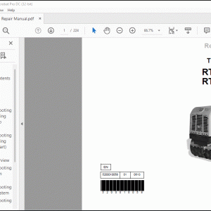 Wacker Neuson RT 56 SC-2 RT 82 SC-2 RTx Trench Roller Repair Manual - PDF DOWNLOAD