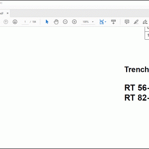 Wacker Neuson RT 56-SC RT 82-SC Trench Roller Repair Manual - PDF DOWNLOAD