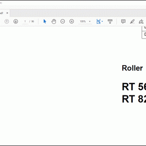 Wacker Neuson RT 560 RT 820 Roller Repair Manual - PDF DOWNLOAD