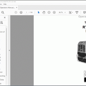Wacker Neuson RT 82 SC-2 RTx SC-2 Trench Roller Operator’s Manual - PDF DOWNLOAD