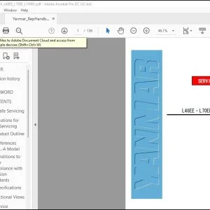 Yanmar L48EE・L70EE・L100EE Service Manual -  PDF DOWNLOAD