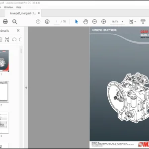 2008 Manitou GEAR BOX SERIE PG 115 Repair Manual 647027EN - PDF DOWNLOAD