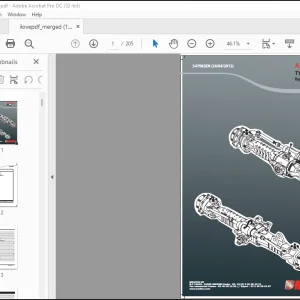 2012 Manitou AXLE ASSEMBLY TYPE 212 Repair Manual 547983EN - PDF DOWNLOAD