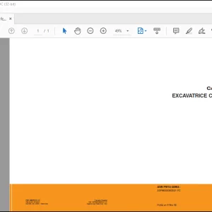 CASE EXCAVATRICE COMPACTE À CHENILLES CX31B PHASE 4 CATALOGUE DES PIÉCES MANUAL(S3PW00039ZE01 FC) - PDF DOWNLOAD (French)