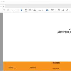 CASE EXCAVATRICE COMPACTE SUR CHENILLES CX50B PHASE 4 CATALOGUE DES PIÉCES MANUAL - PDF DOWNLOAD (French)