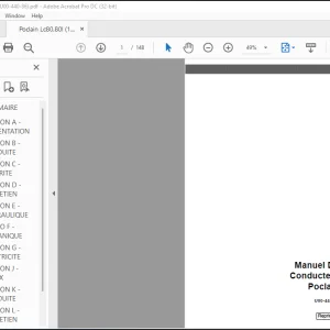 CASE Poclain Manuel Du Conducteur  - PDF DOWNLOAD (French)