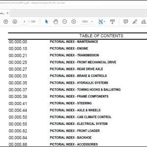 CNH 580 Super M Series 3 & 580 Super M+ Series 3 Ldr Backhoe PARTS CATALOG MANUAL(87632284FC) - PDF DOWNLOAD