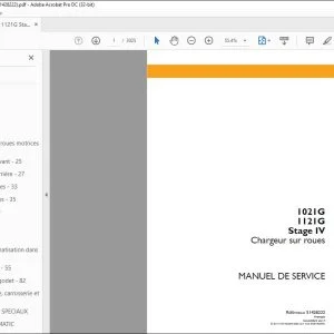 Case 1021F 1121F Stage IV Chargeur sur roues MANUEL DE L’UTILISATEUR 47920024 - PDF DOWNLOAD (French)