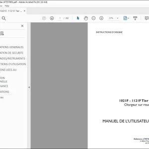 Case 1021F - 1121F Tier 2 Chargeur sur roues MANUEL DE L’UTILISATEUR 47557865 - PDF DOWNLOAD (French)