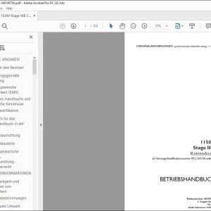 Case 1150M Stage IIIB Kettendozer BETRIEBSHANDBUCH 48149734 - PDF DOWNLOAD (German)