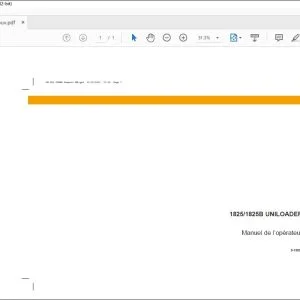 Case 1825 1825B UNILOADER Manuel de l’opérateur 9-13034 - PDF DOWNLOAD (French)
