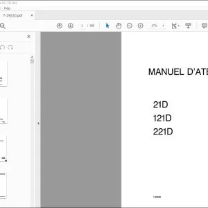 Case 21D 121D 221D Manuel D'Atelier 7-29230 - PDF DOWNLOAD
