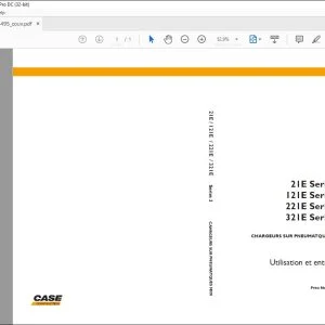 Case 21E Series 3 121E Series 3 221E Series 3 321E Series 3 CHARGEURS SUR PNEUMATQUES MIDI Utilisation et entretien 84191495 - PDF DOWNLOAD