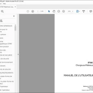 Case 570ST Chargeuse-Pelleteuse MANUEL DE L’UTILISATEUR 51571624 - PDF DOWNLOAD (French)