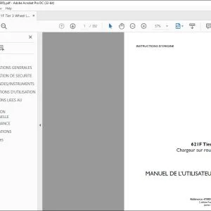 Case 621F Tier3 Chargeur sur roues MANUEL DE L’UTILISATEUR 47555995 - PDF DOWNLOAD (French)
