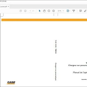 Case 721E 821E TIER III Chargeur sur pneumatiques Manuel d’Operateur 84266569 - PDF DOWNLOAD (French)