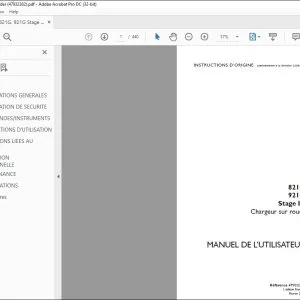 Case 821G 921G Stage IV Chargeur sur roues MANUEL DE L’UTILISATEUR 47932382 - PDF DOWNLOAD (French)