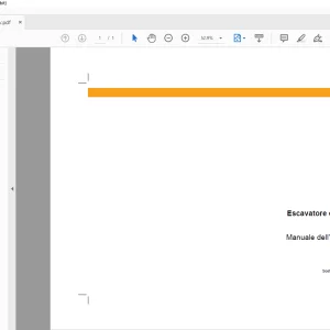 Case 9033 Escavatore cingolato Manuale dell’operatore 6-7731 IT - PDF DOWNLOAD (Italian)