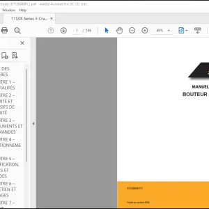 Case BOUTEUR À CHENILLES 1150K SERIE 3 MANUEL DE L’OPÉRATEUR(87538949 FC) - PDF DOWNLOAD (French)
