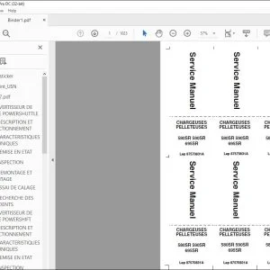 Case CHARGEUSES PELLETEUSES 580SR 590SR 695SR Service Manuel 87570831A - PDF DOWNLOAD (French)