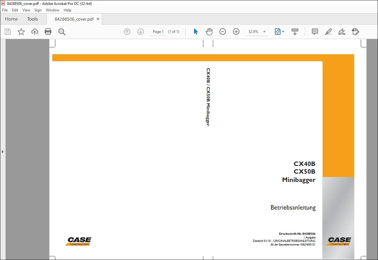 Case 521G Tier 4B (Final) Chargeur sur roues MANUEL DE L’OPÉRATEUR 51638076 - PDF DOWNLOAD (FRENCH) - Image 2