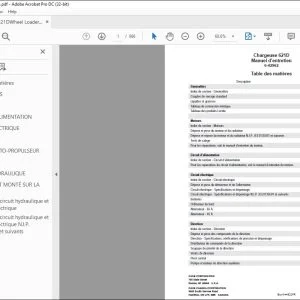 Case Chargeuse 621D Manuel d’entretien 6-42962 - PDF DOWNLOAD (French)