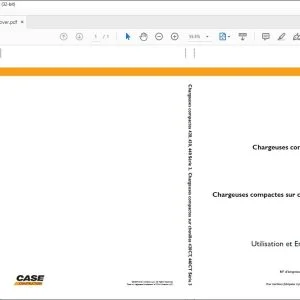 Case Chargeuses compactes 420 430 440 Série 3 Chargeuses compactes sur chenilles 420CT 440CT Série 3 Utilisation et Entretien 84268619 - PDF DOWNLOAD (French)