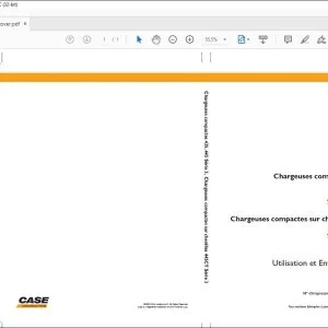 Case Chargeuses compactes 435 445 Série 3 Chargeuses compactes sur chenilles 445CT Série 3 Utilisation et Entretien 84268634 - PDF DOWNLOAD (French)
