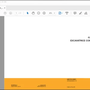 Case EXCAVATRICE COMPACTE SUR CHENILLES CX36B TIER 4 CATALOGUE DES PIÉCES MANUAL(S3PX00033ZE01 FC) - PDF DOWNLOAD (FRENCH)
