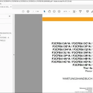Case F2CFE613A-A F2CFE613C-A F2CFE613E-A F2CFE613F-A F2CFE613H-A F2CFE613J-A F2CFE613L-A F2CFE613N Tier 4a Motor WARTUNGSHANDBUCH 84393963 - PDF DOWNLOAD (German)